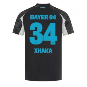 Bayer Leverkusen Granit Xhaka #34 Alternativní Dres 2024-25 Krátký Rukáv